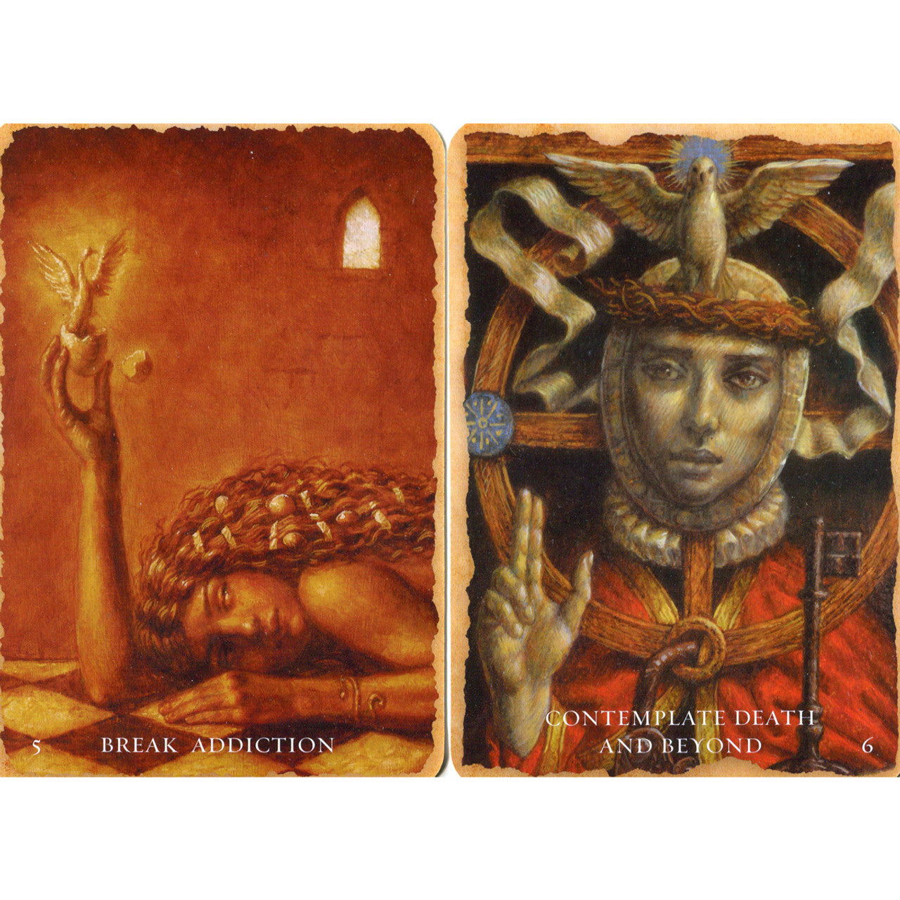 Orakulo kortos „Mystical Healing Reading Cards"