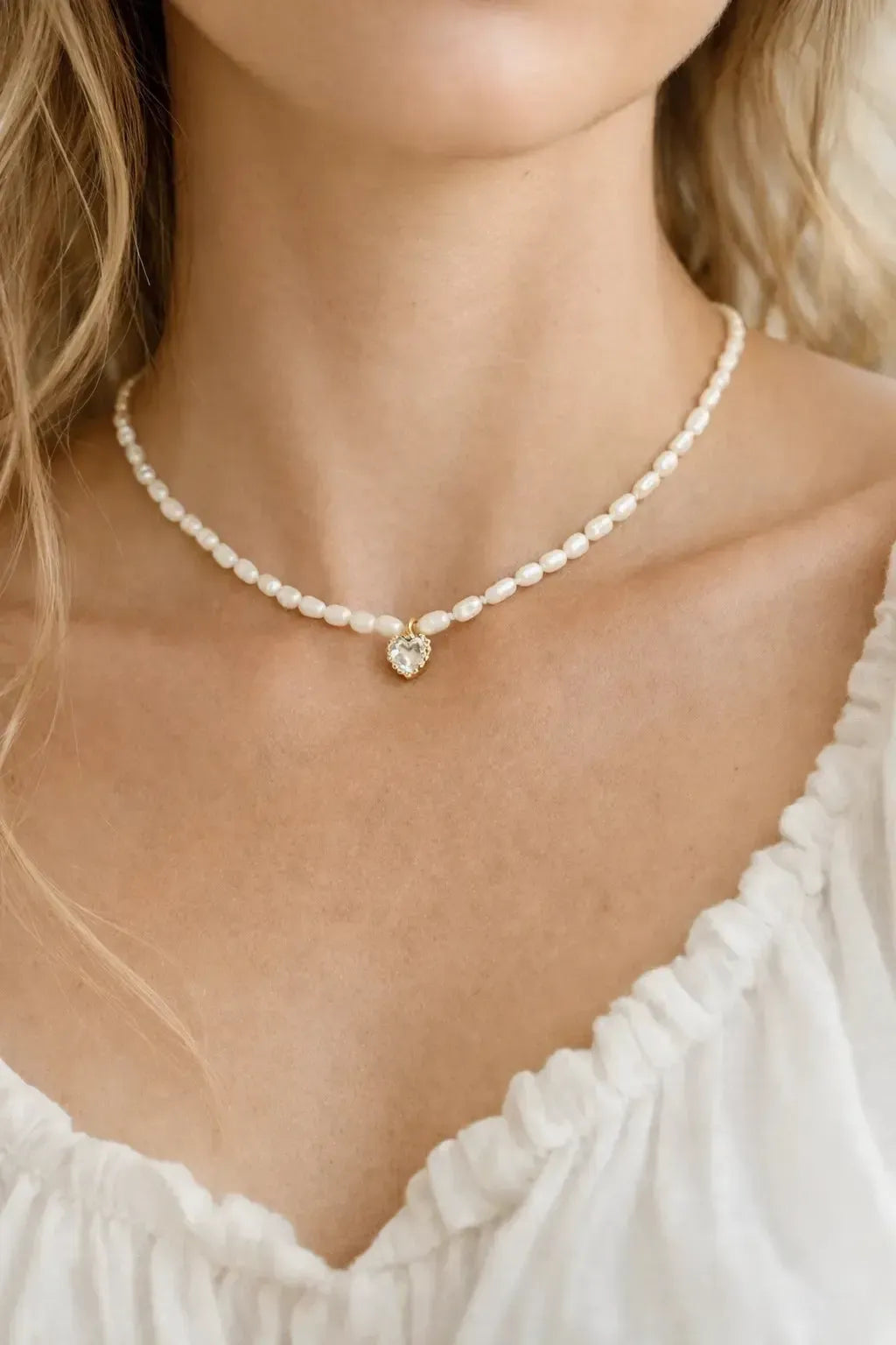 Perlų vėrinys "Širdis"