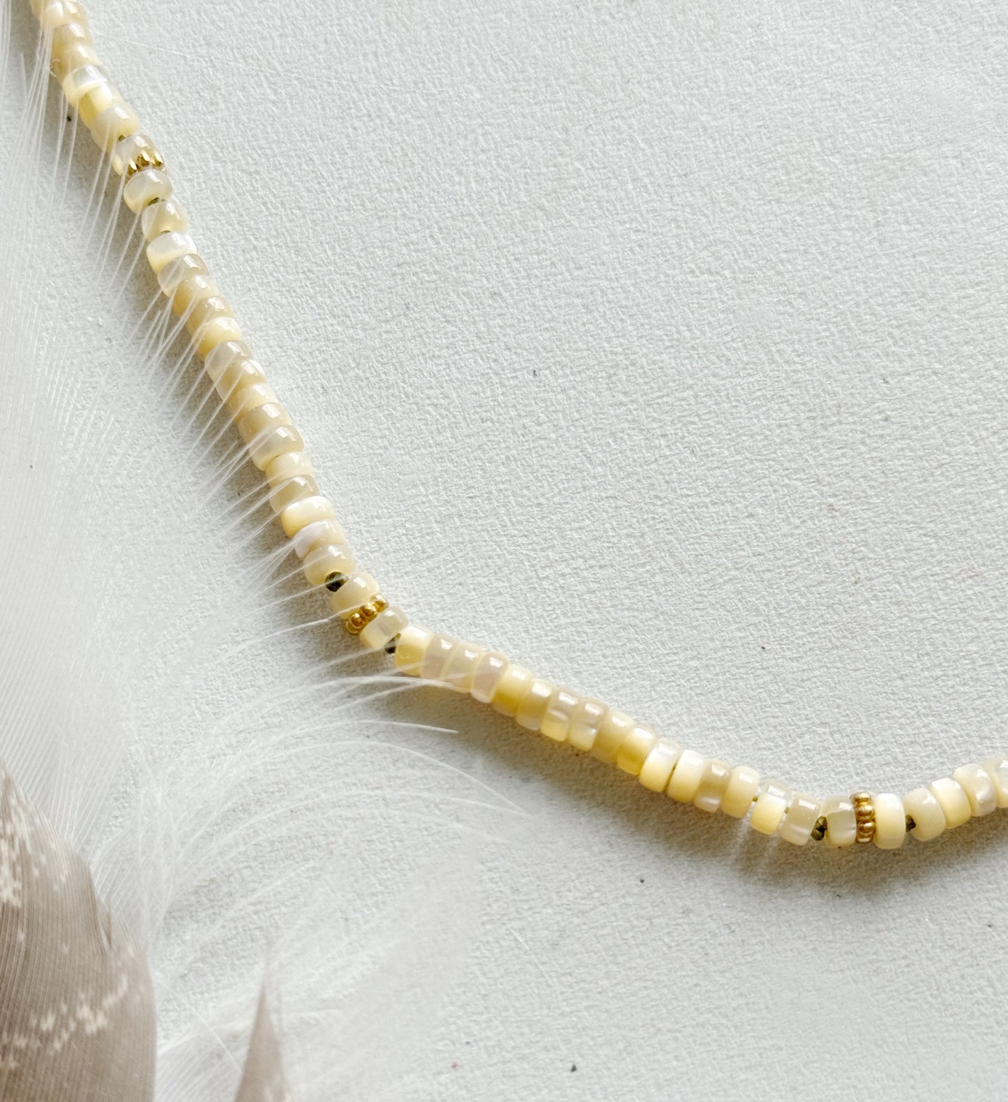 beaded necklace