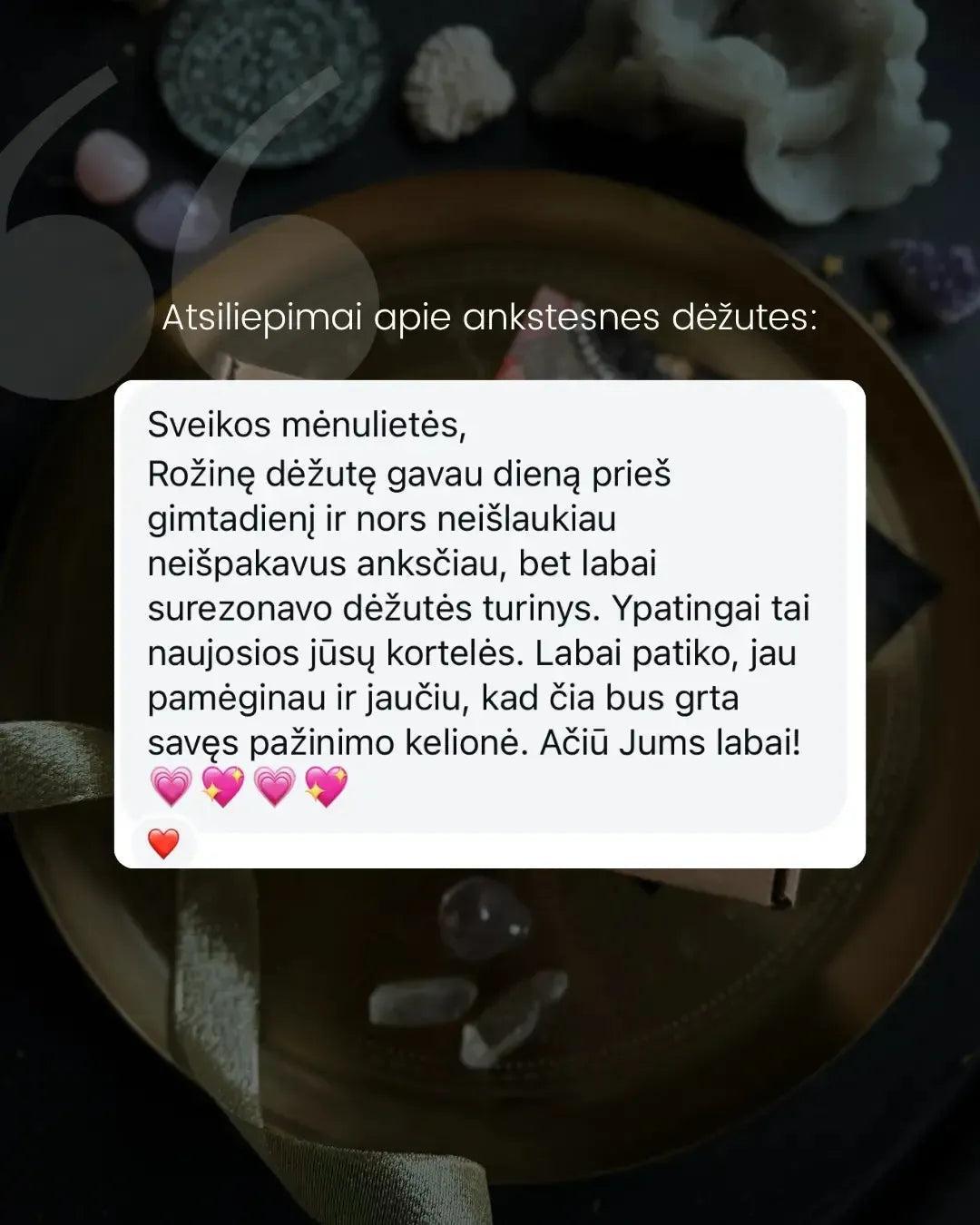 Personalizuota siurprizų dėžutė “Sielos alchemija”