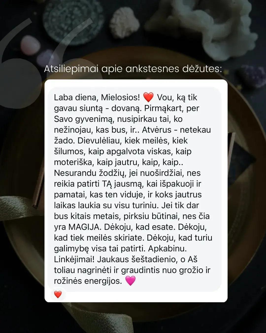 Personalizuota siurprizų dėžutė “Sielos alchemija”