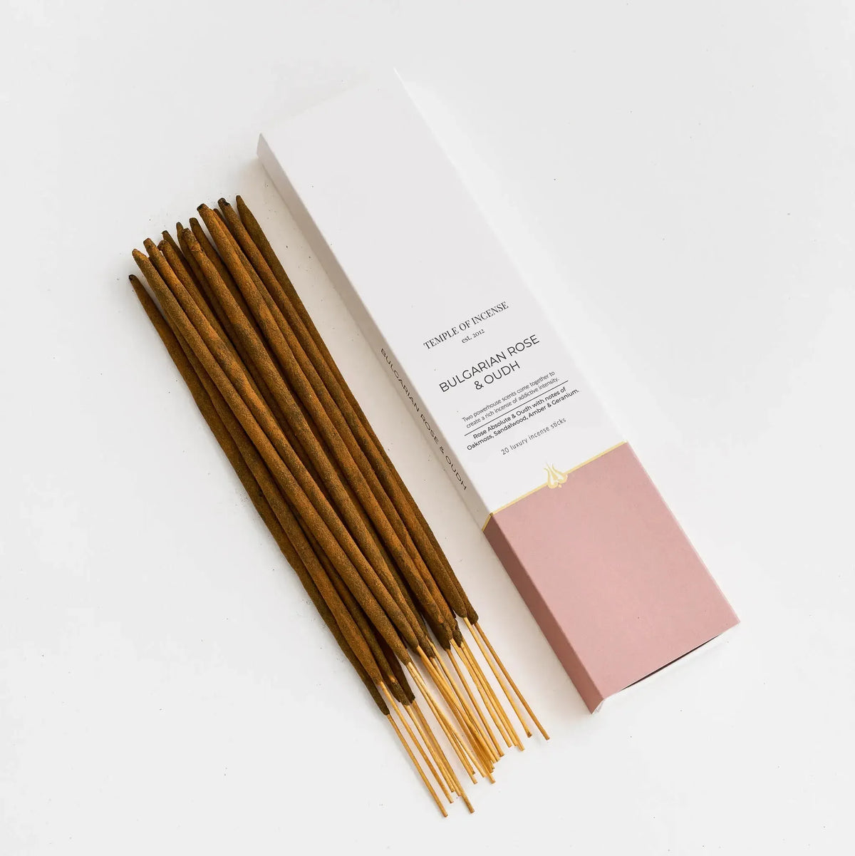 Prabangūs smilkalai "Bulgarian Rose & Oudh"