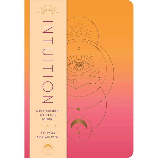 Praktikų ir užrašų knygutė "Intuition: A Day and Night Reflection Journal"