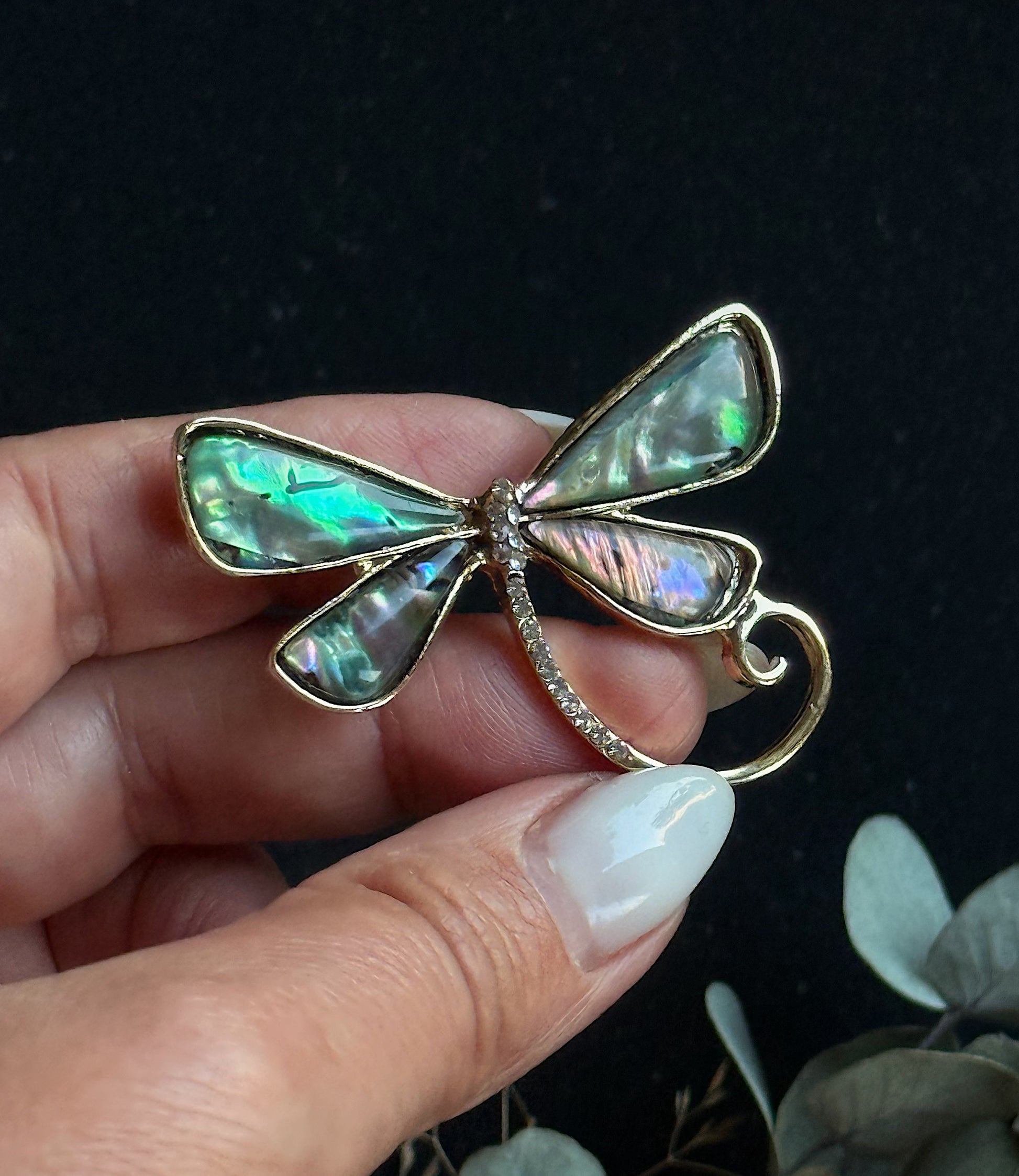 Brooch "Dragonfly"