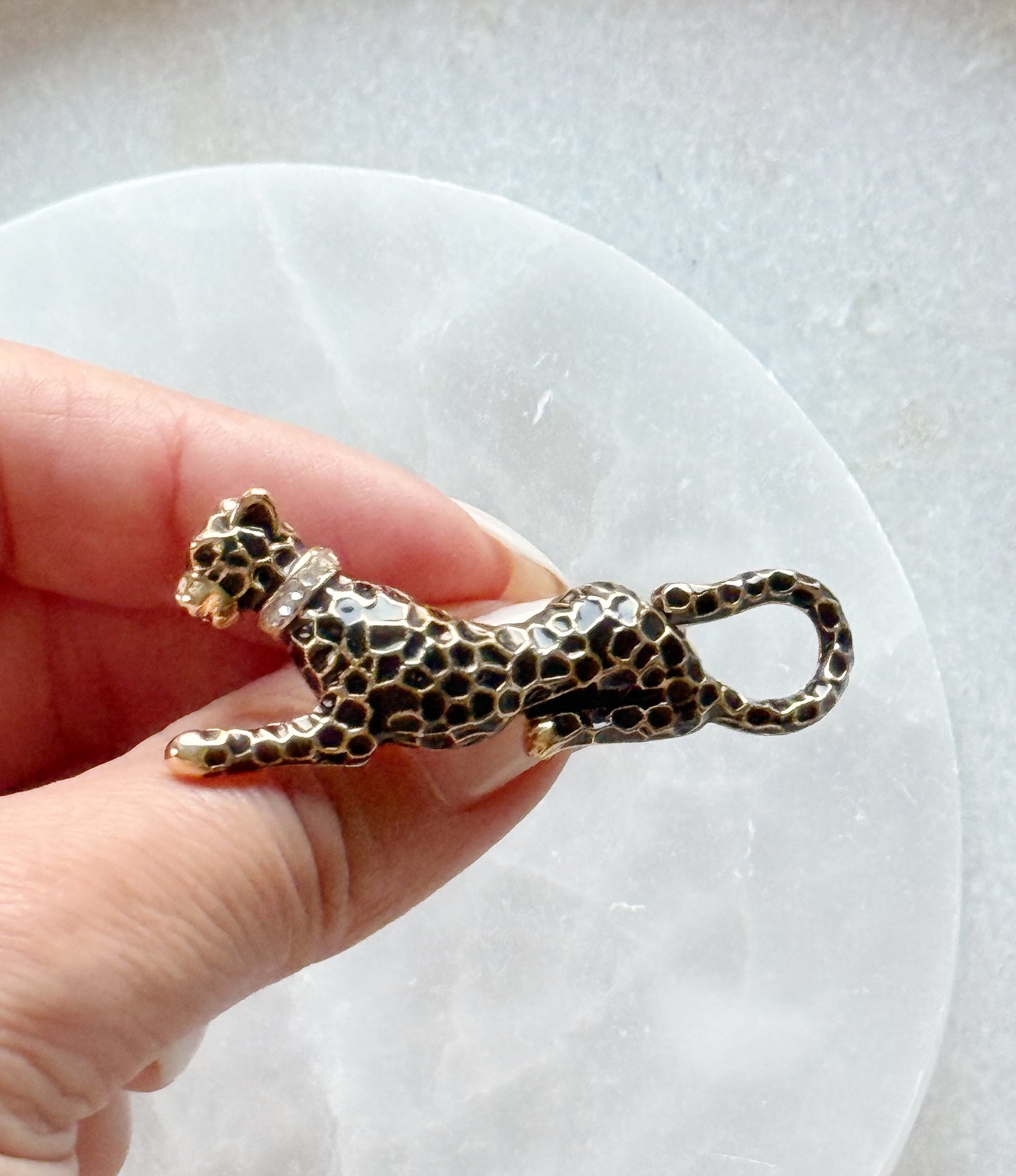 Brooch "Leopard"