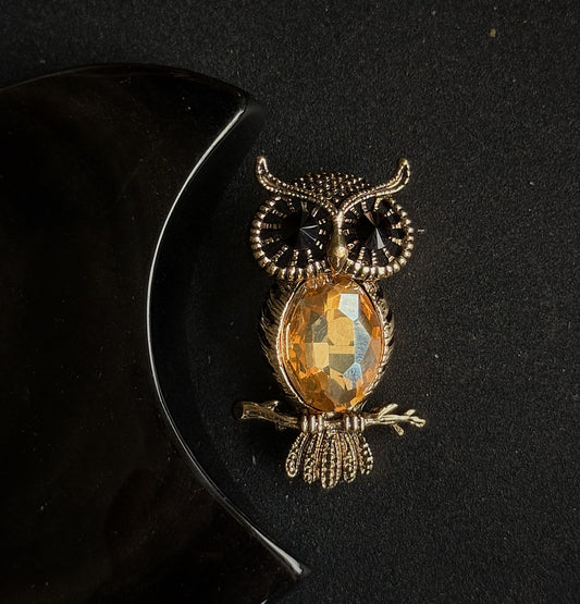 “Owl” brooch