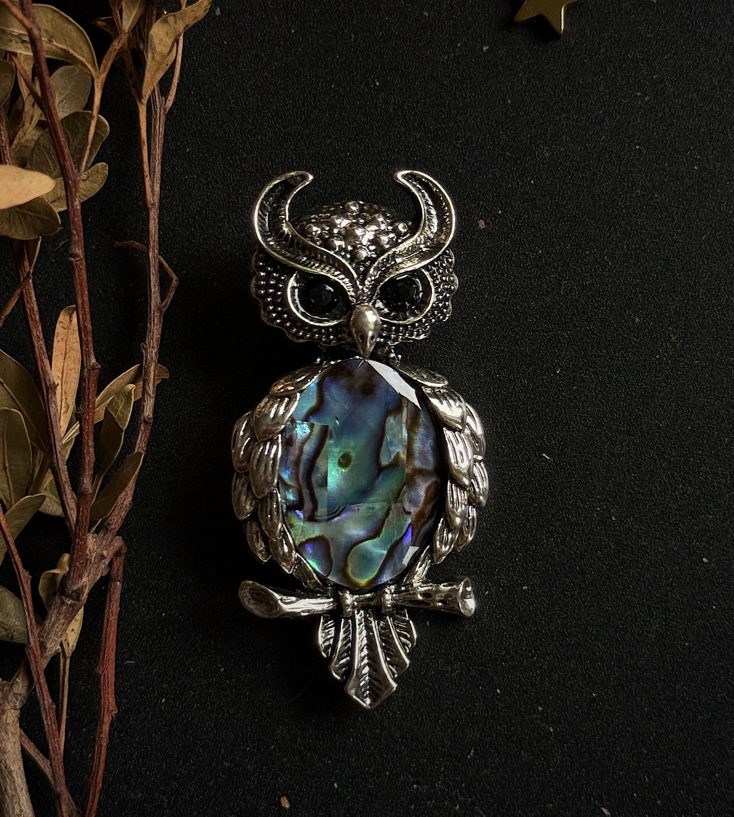 brooch “Owl”