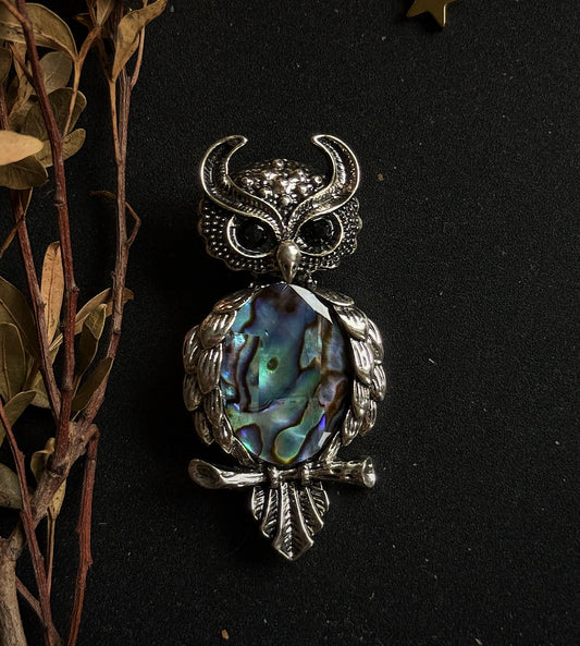 brooch “Owl”