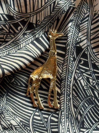 Brooch "Giraffe"