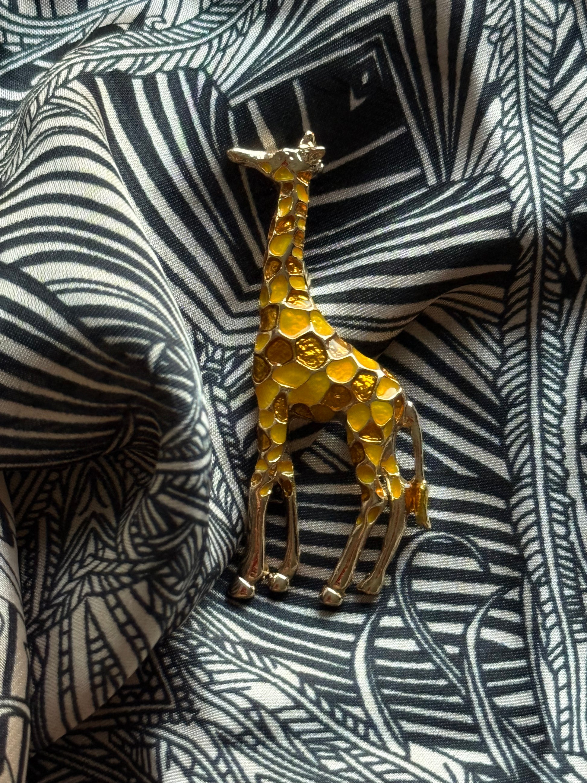 "Giraffe" brooch