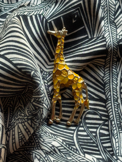 "Giraffe" brooch