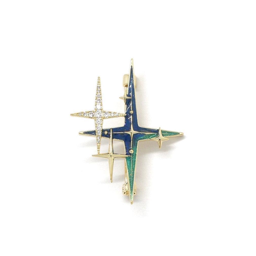 "Birth of a Star" brooch