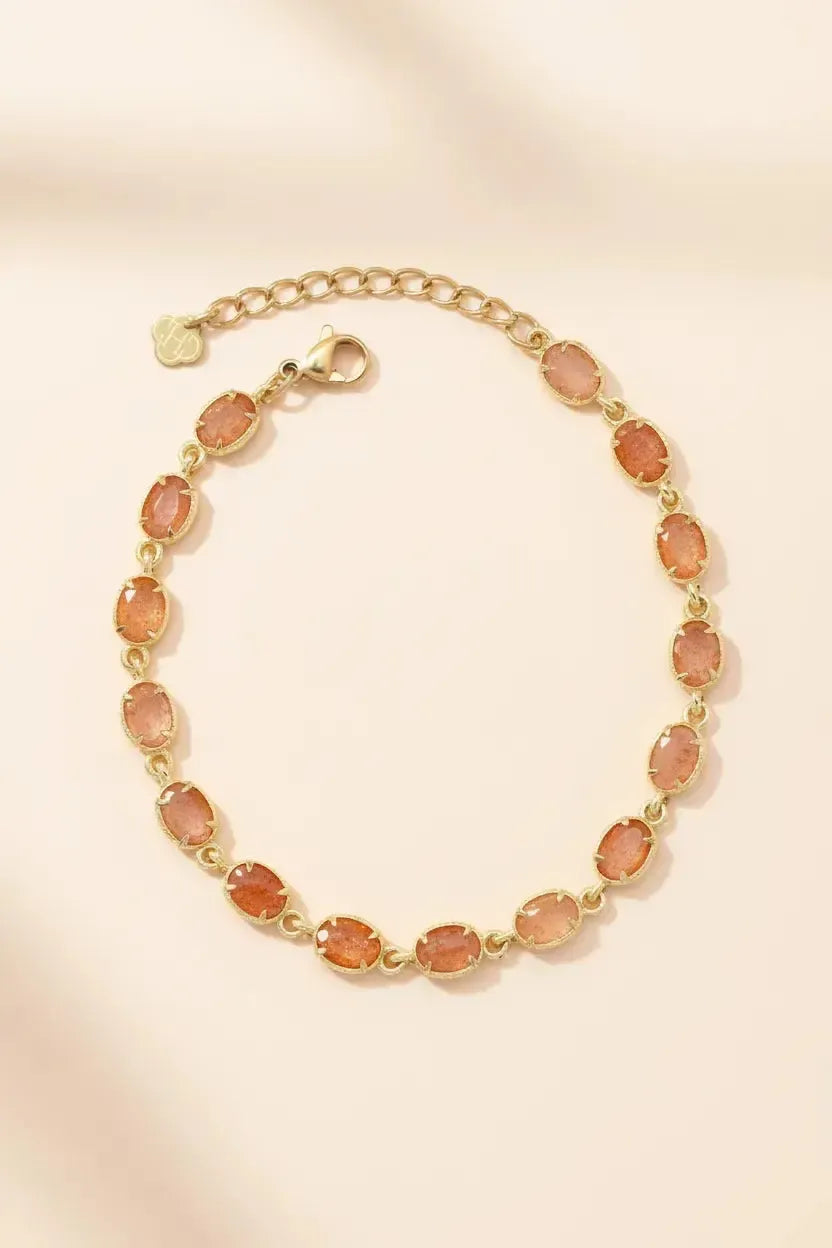 Saulės akmenėlių apyrankė "Spindesys"