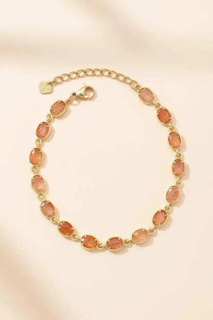 Saulės akmenėlių apyrankė "Spindesys"