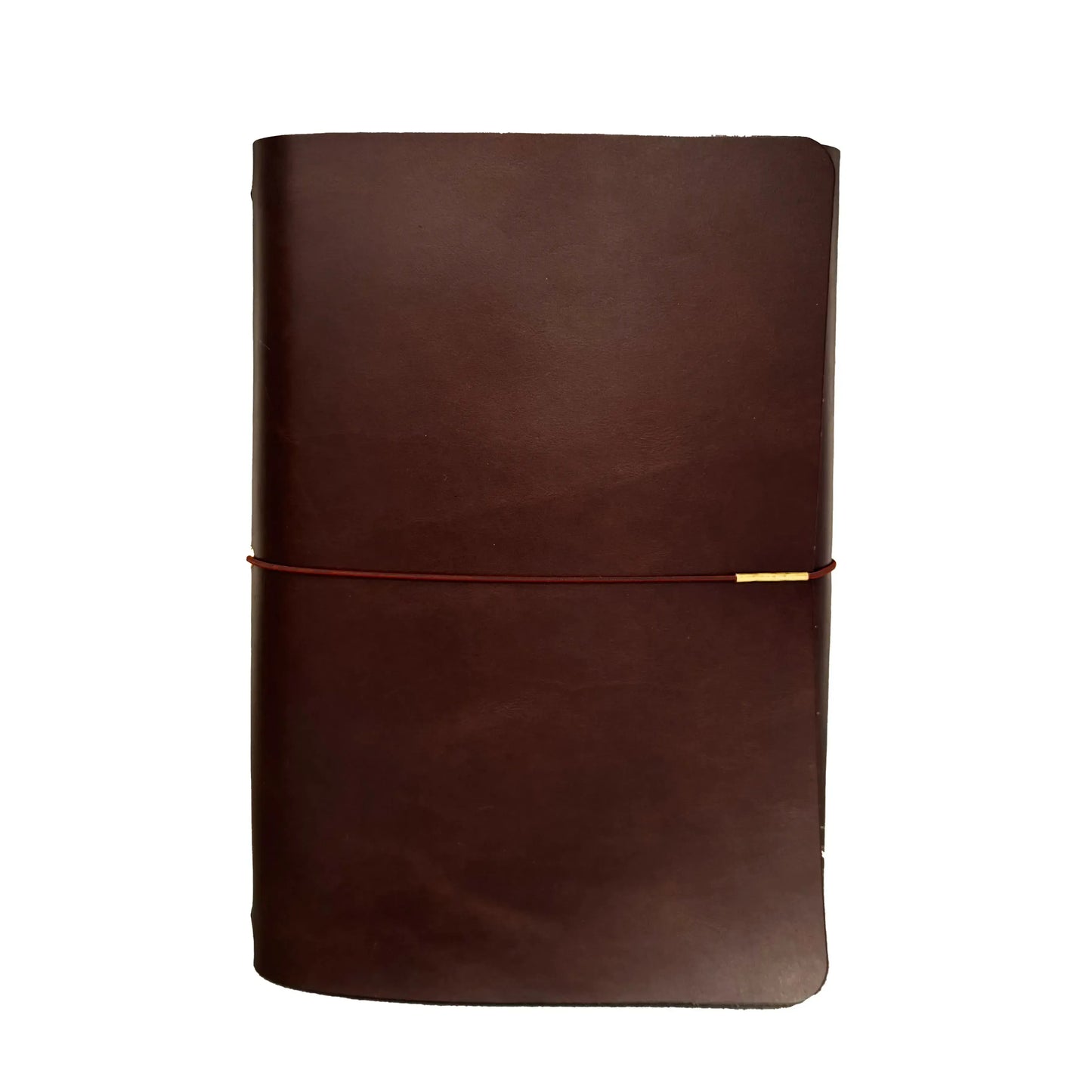 self-improvement notebooks with a leather cover