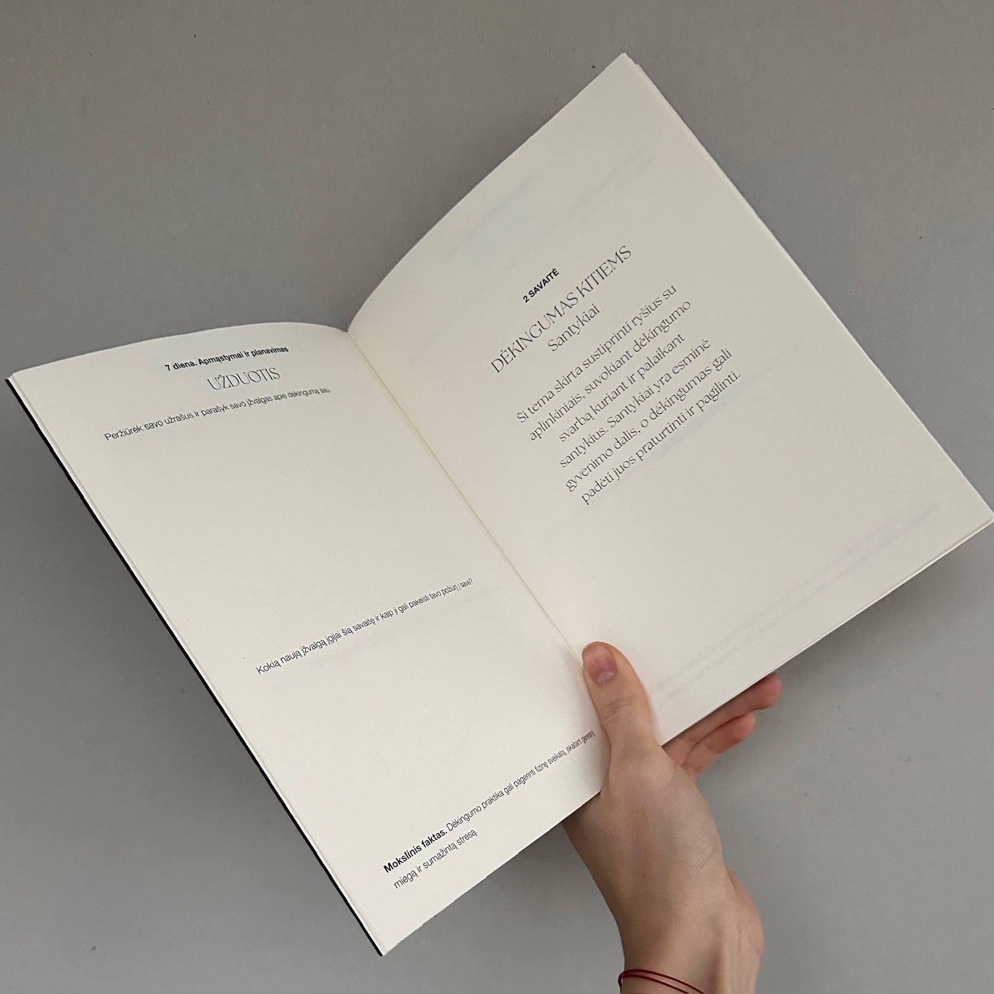 Self-development notebooks with leather cover