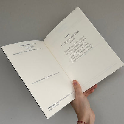 Self-development notebooks with leather cover