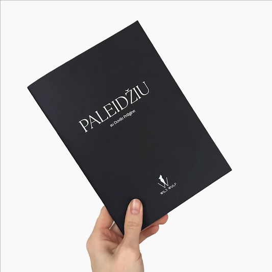 Saviugdos užrašų knygutės su odiniu viršeliu