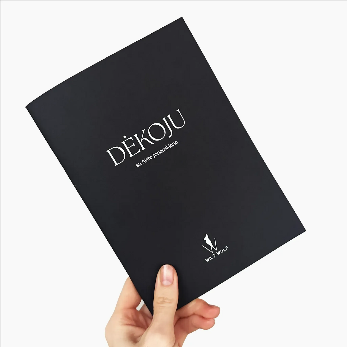 Self-development notebooks with a leather cover
