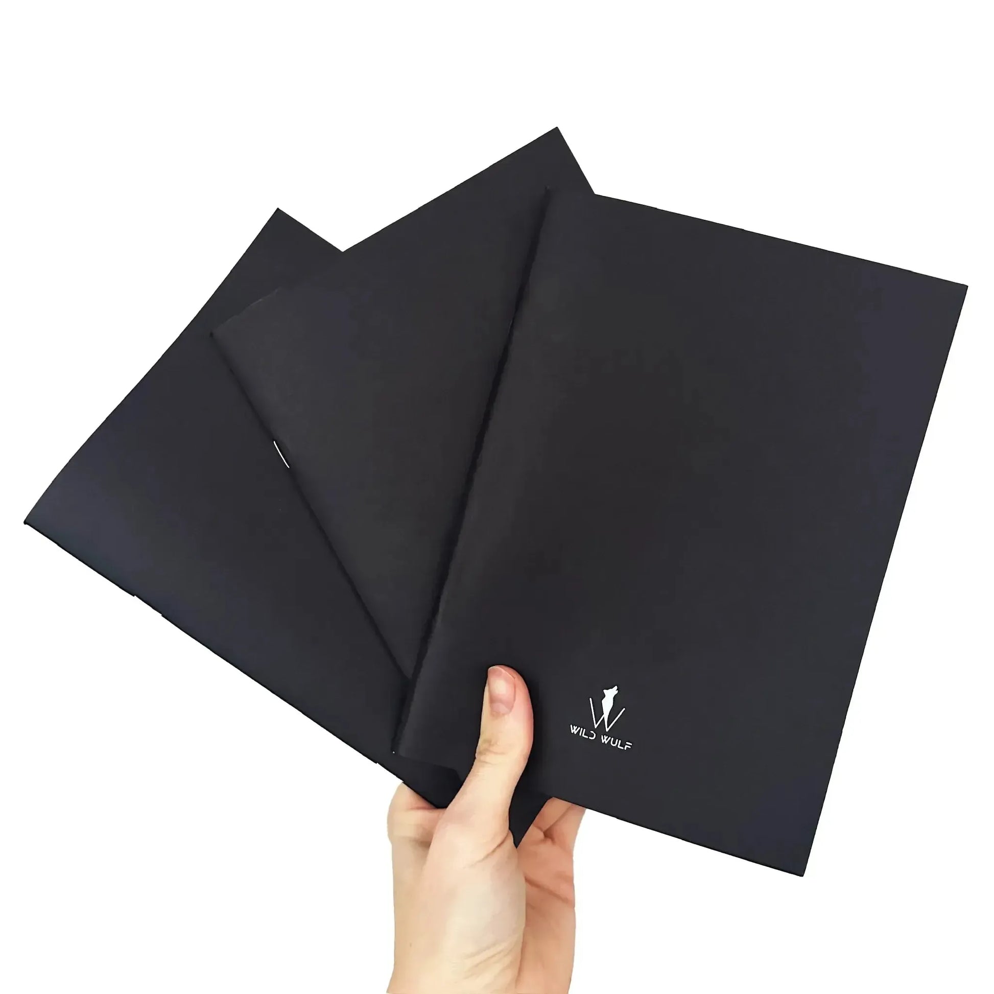 Self-development notebooks with leather cover