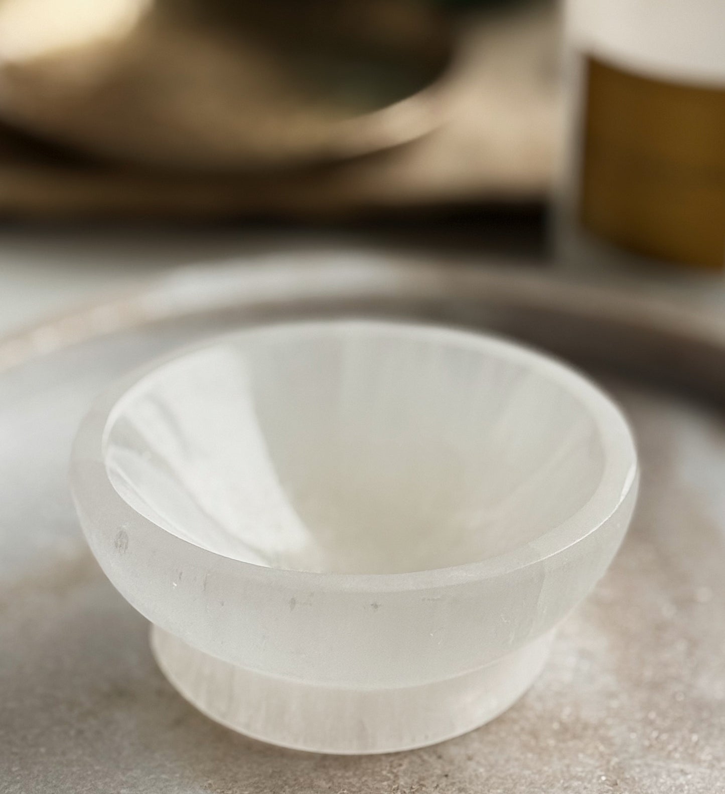 Selenito Dubenėlis “Pakylėtas”