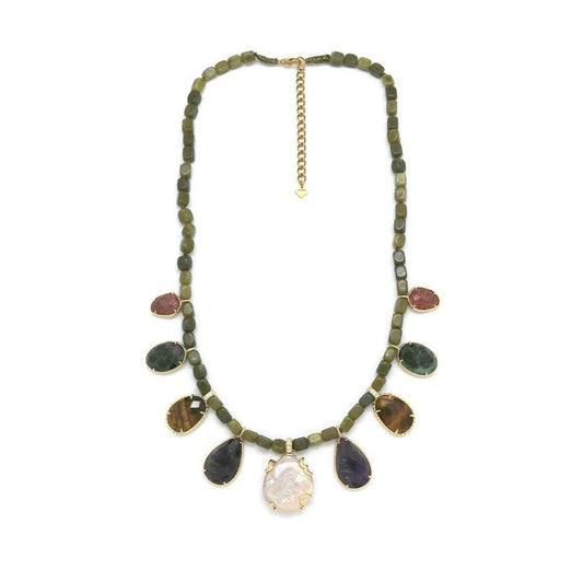 Serpentino kaklo papuošalas "Manifestacija"