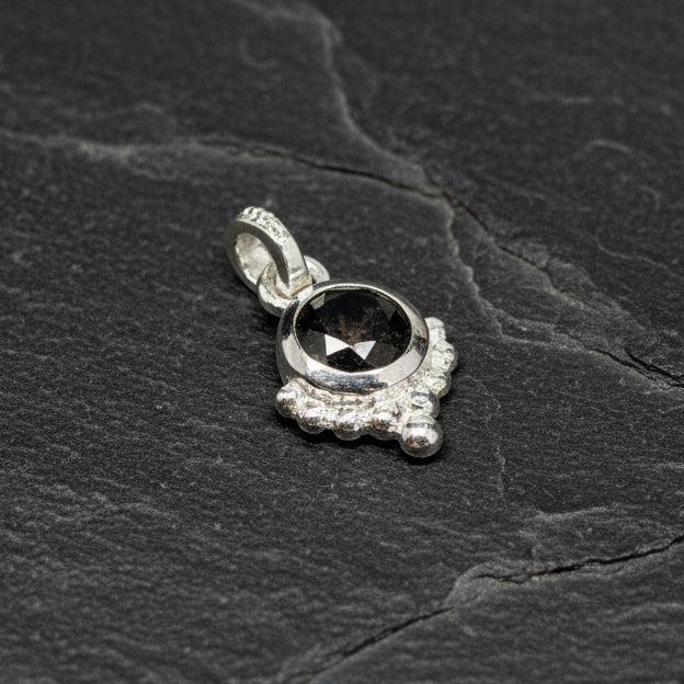 Sidabrinis pakabukas Peridotas/Labradoritas/Topazas