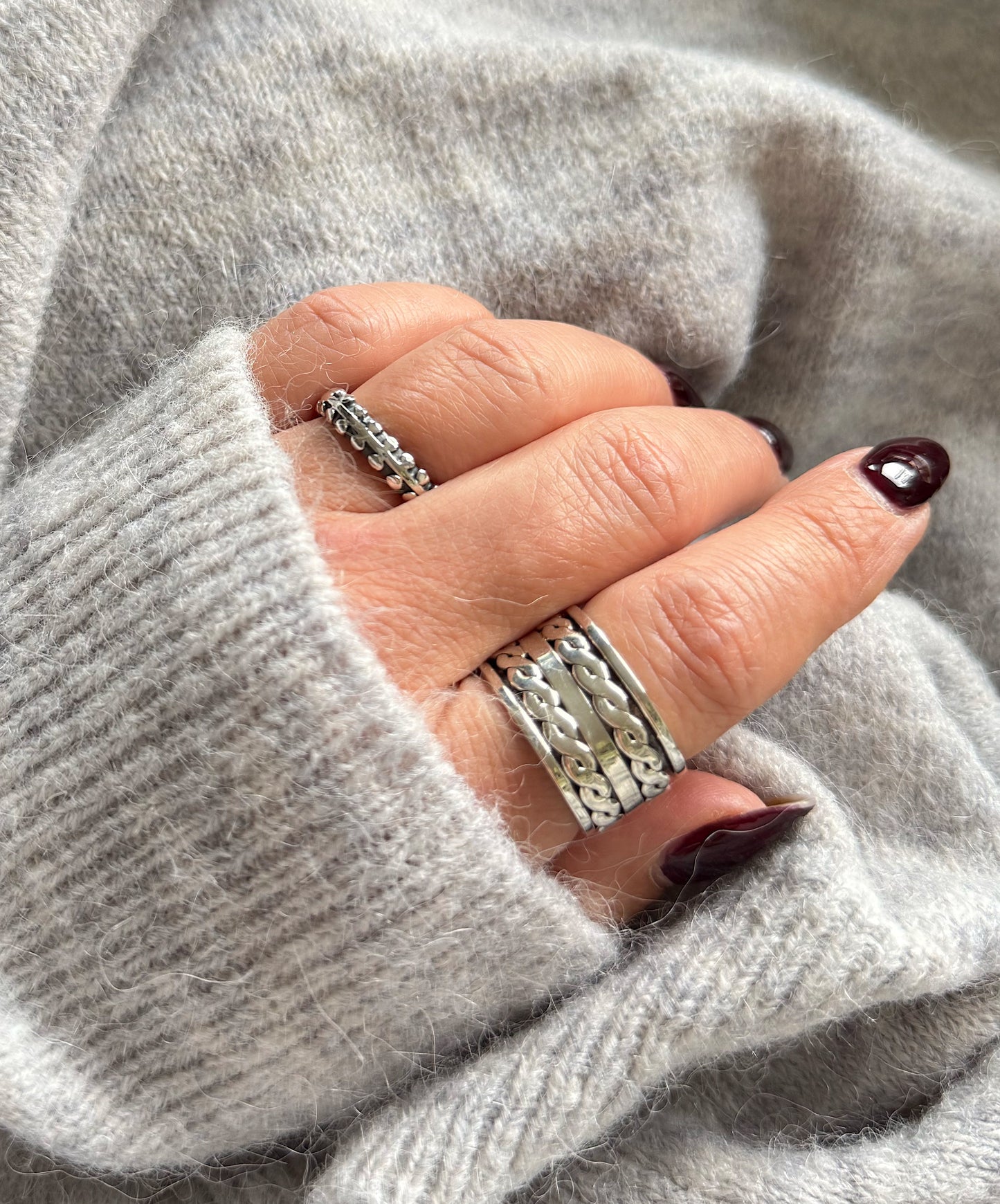 Sidabrinis žiedas "Gijos"