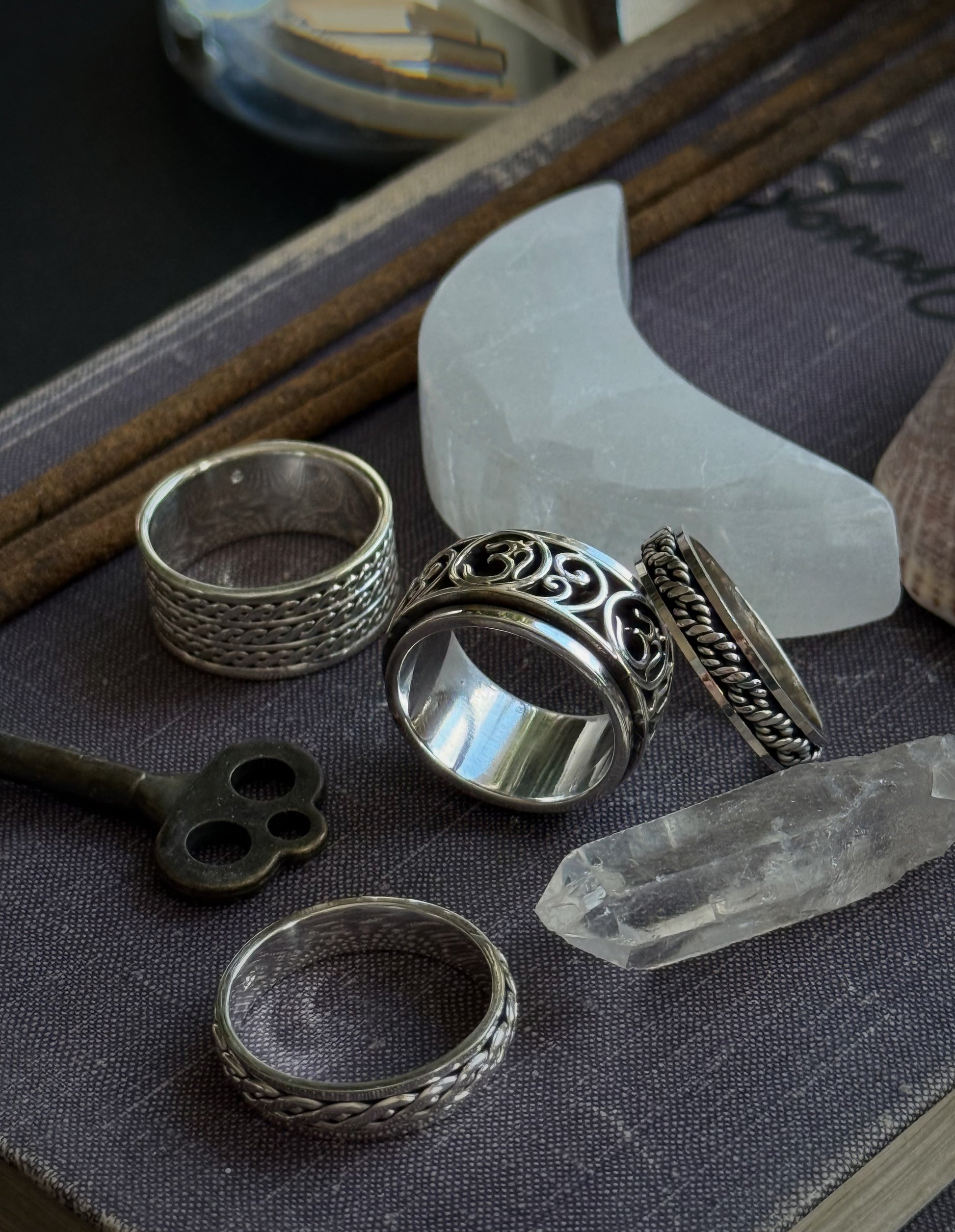 Silver ring “Bands”