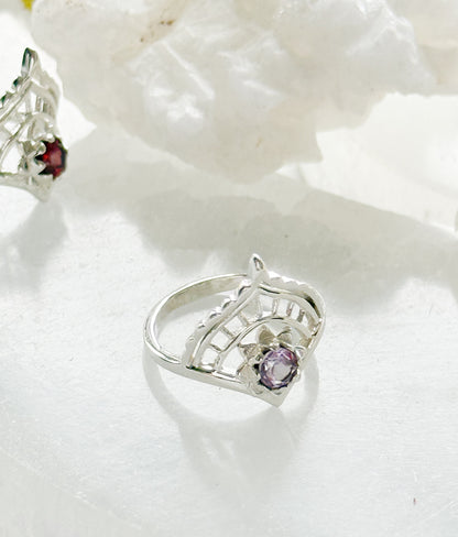 Sidabrinis žiedas “Išsiskleidimas” / 12 dydis