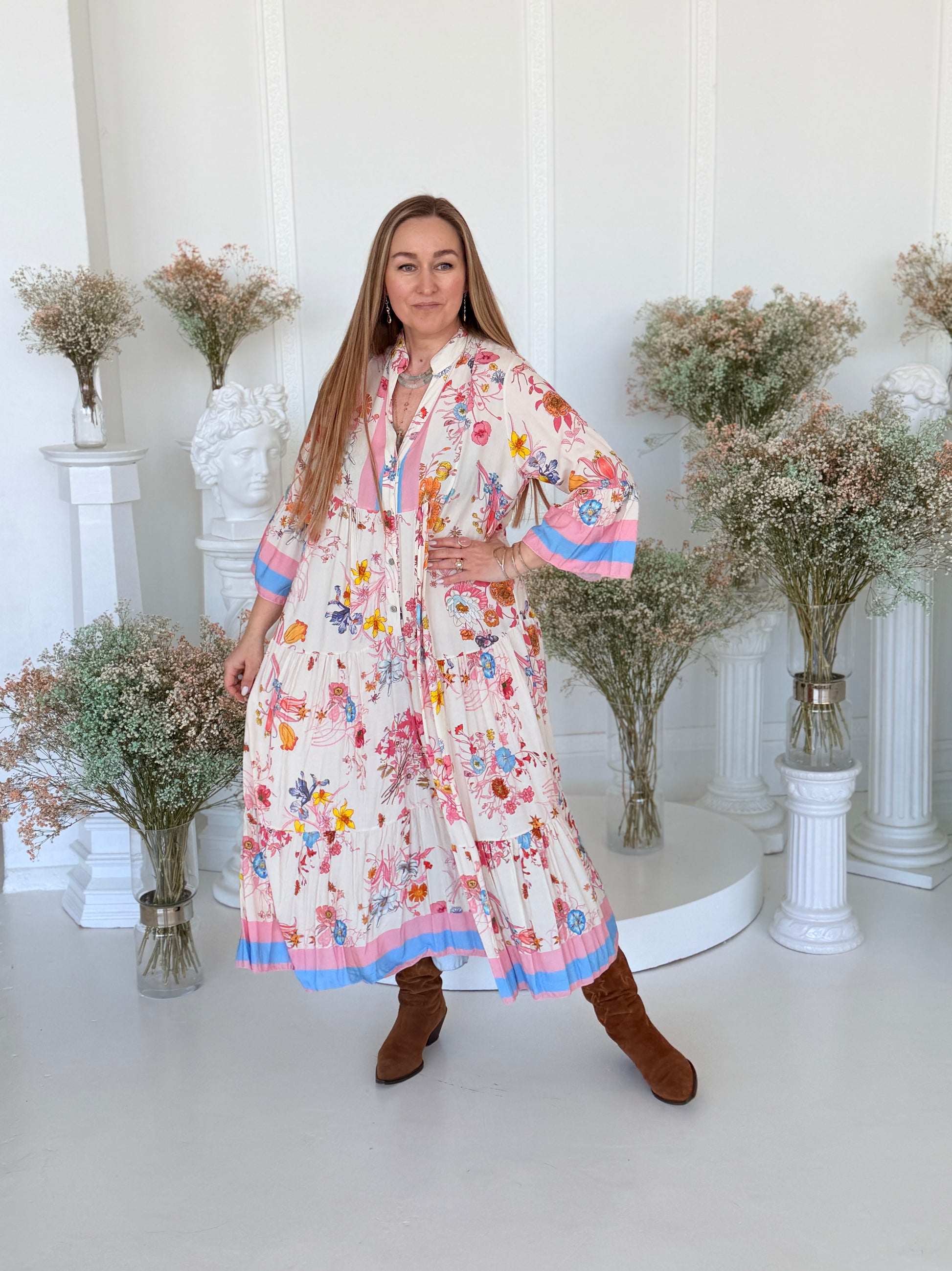 Suknelė “Pavasario žiedai”