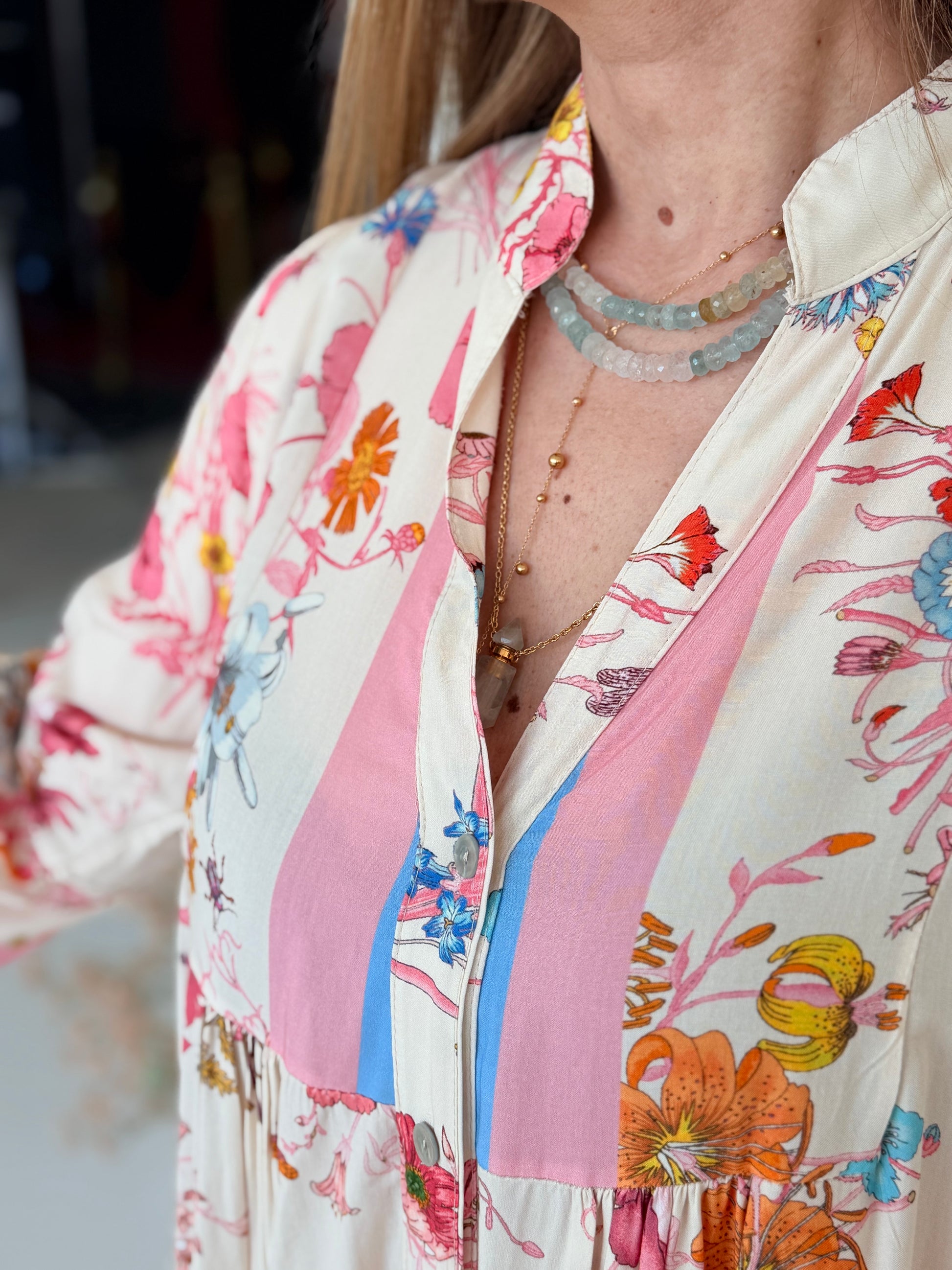 Suknelė “Pavasario žiedai”