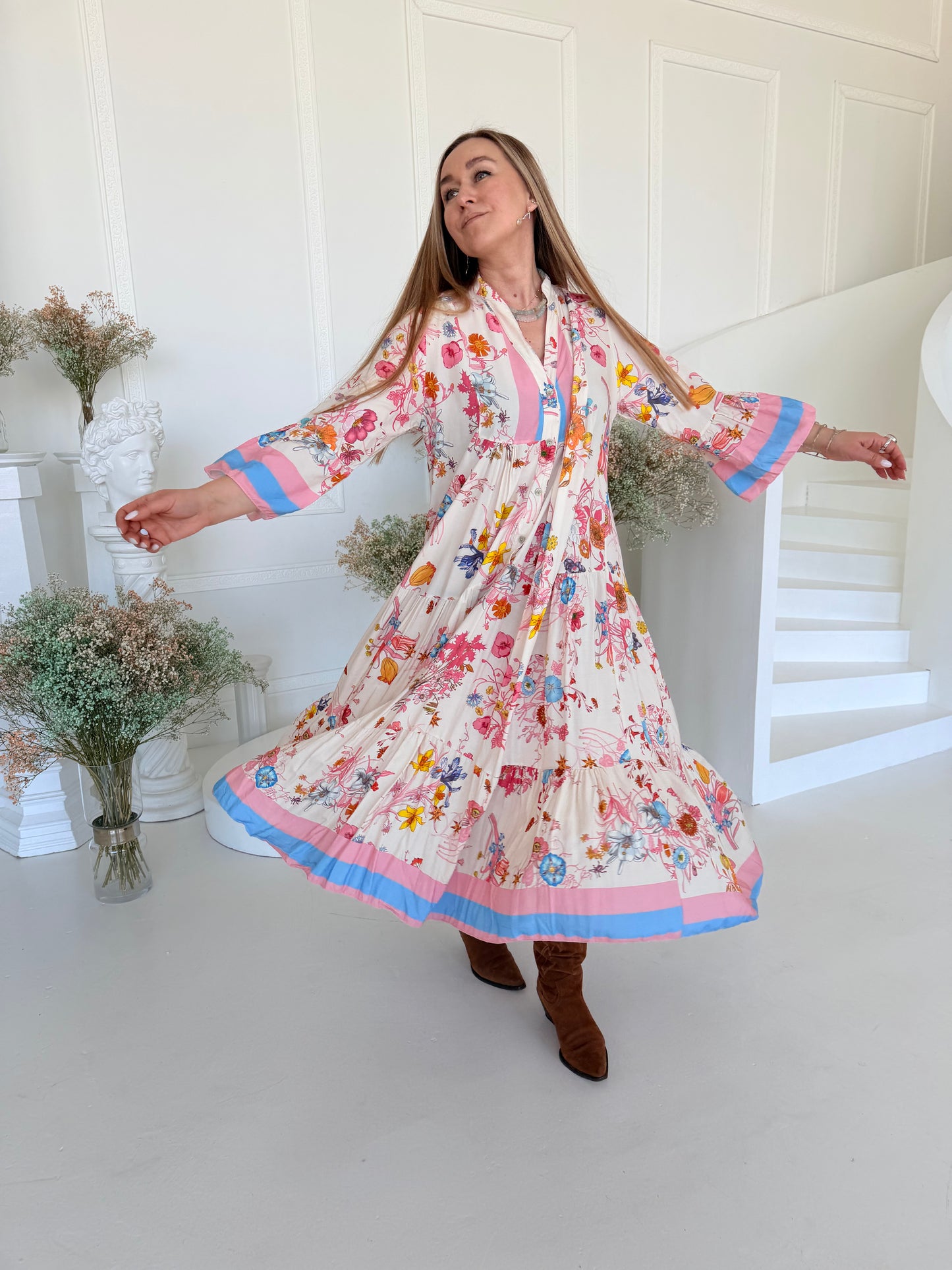 Suknelė “Pavasario žiedai”