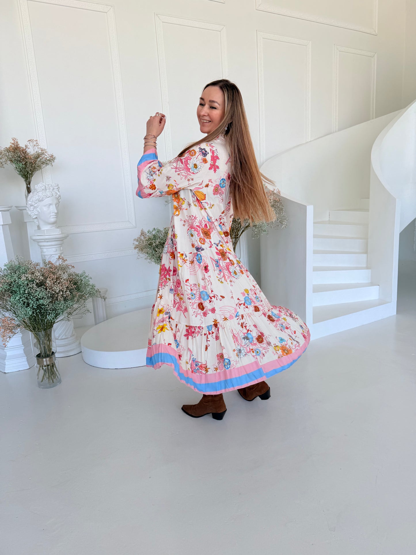 Suknelė “Pavasario žiedai”