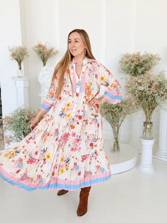 Suknelė “Pavasario žiedai”