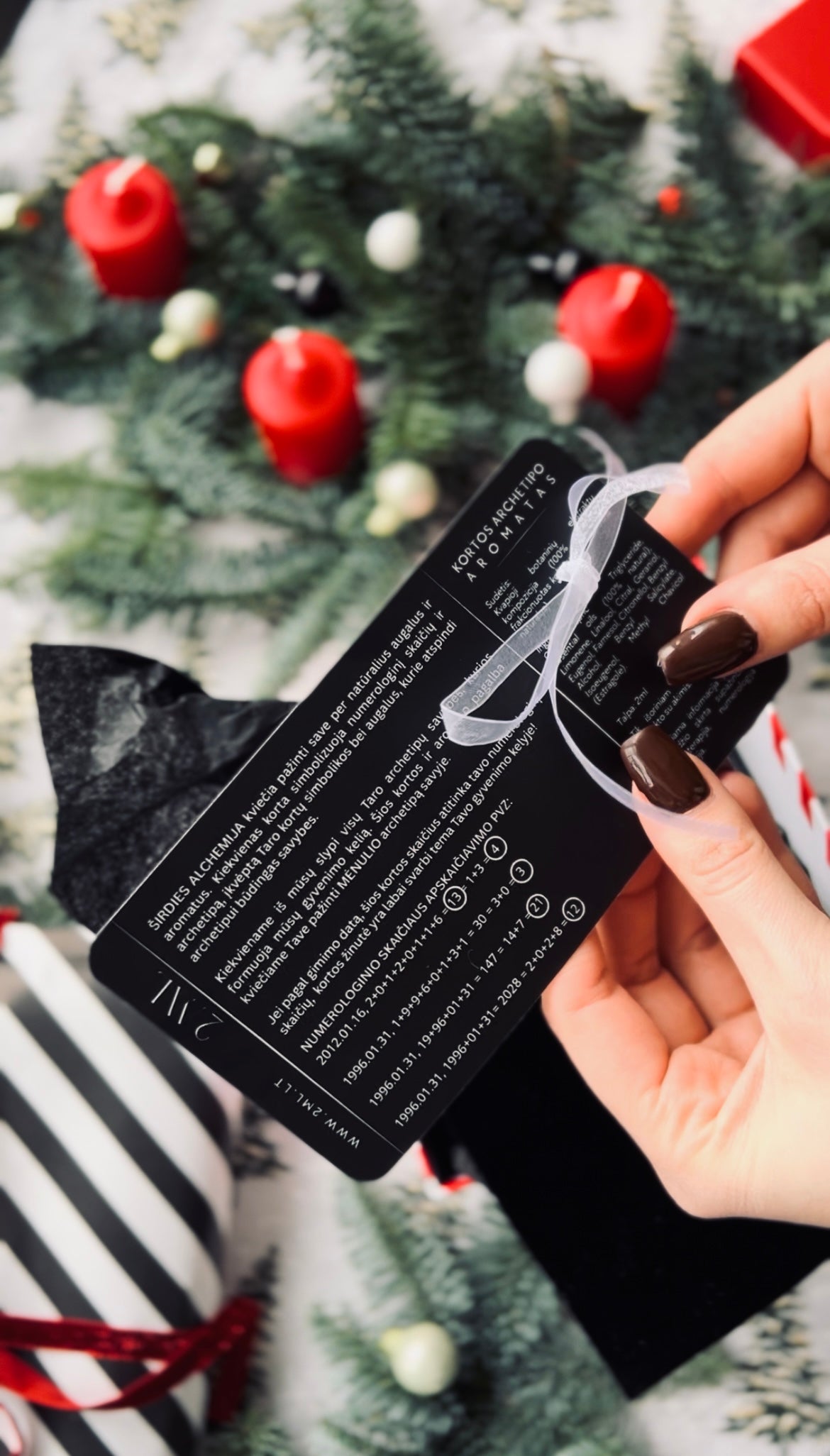 Taro archetipo žinutė ir MINI botaninis aromatas