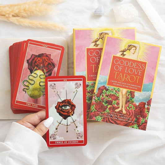 Taro kortos "Goddess of Love Tarot"