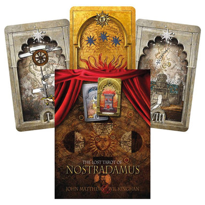 Taro kortos „LOST TAROT OF NOSTRADAMUS"