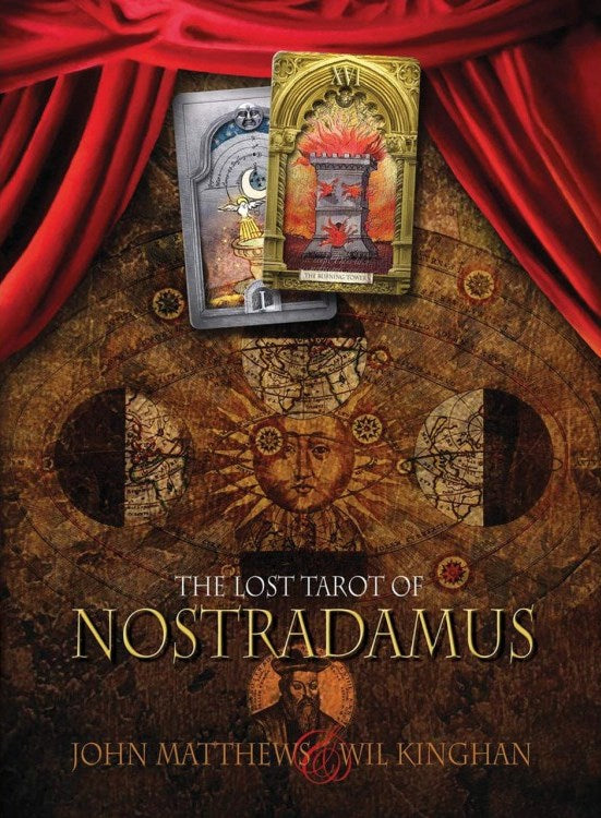 Taro kortos „LOST TAROT OF NOSTRADAMUS"