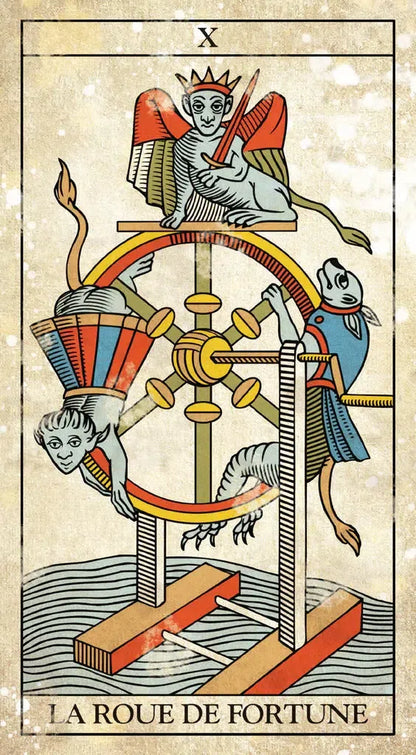 Taro kortos „MARSEILLE VINTAGE TAROT"