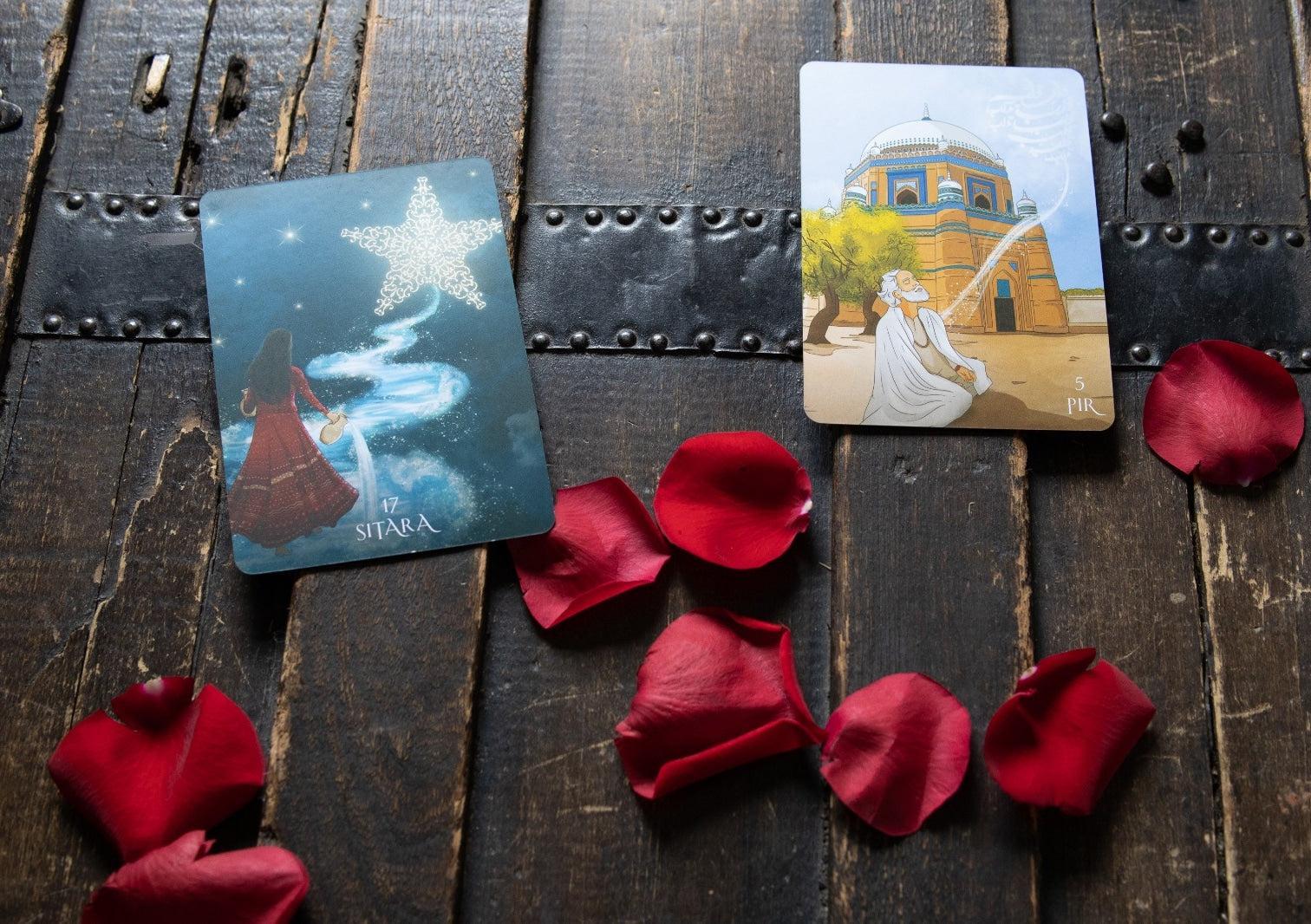 Taro kortos "The Sufi Tarot"