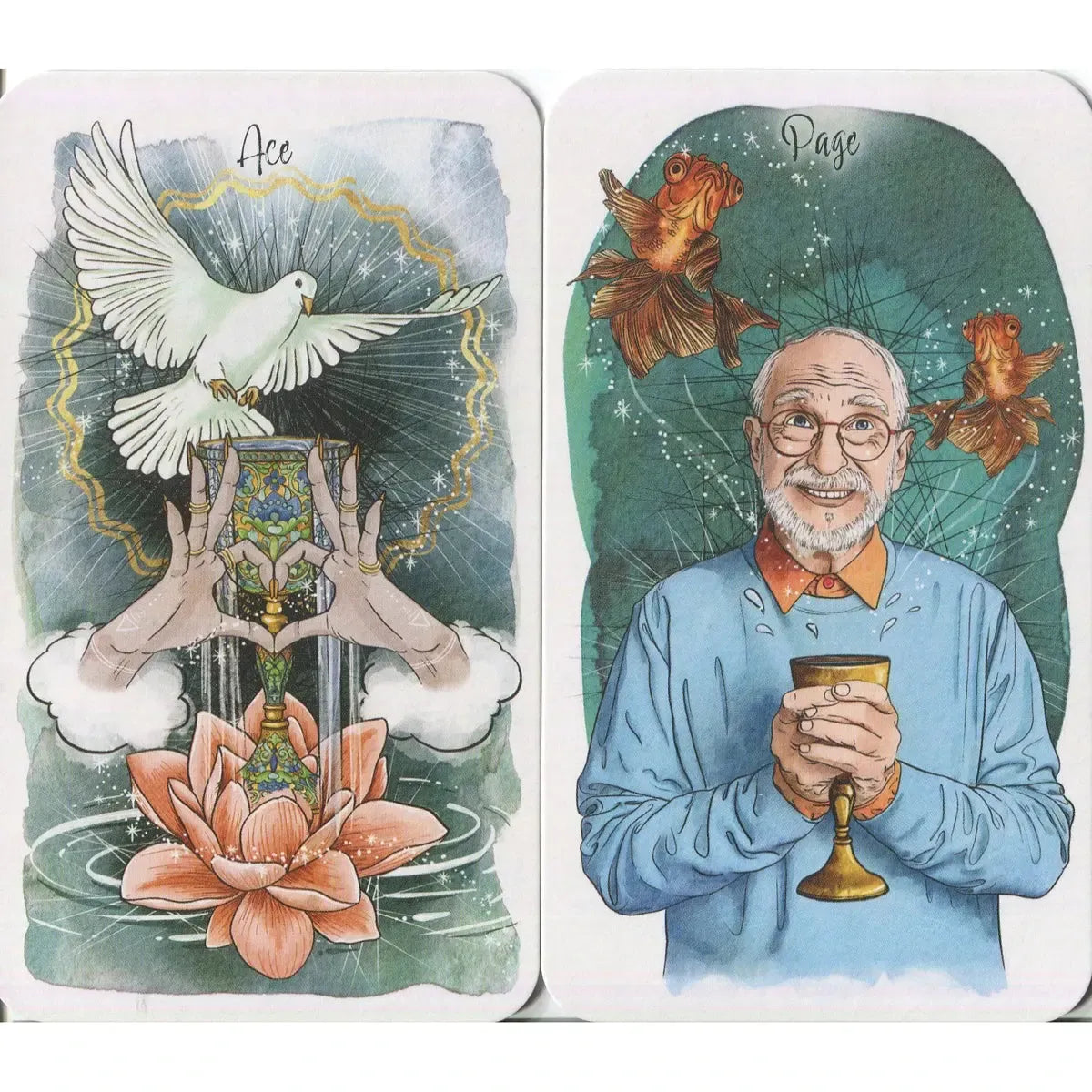 Taro kortos "The Unfolding Path"