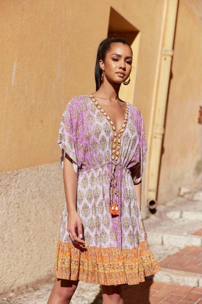 Trumpa Suknelė “Mandalų šokis”