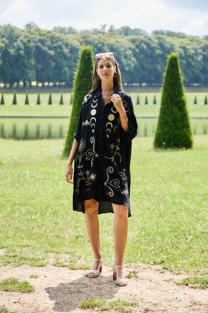 Trumpa Suknelė “Nakties karalienė"