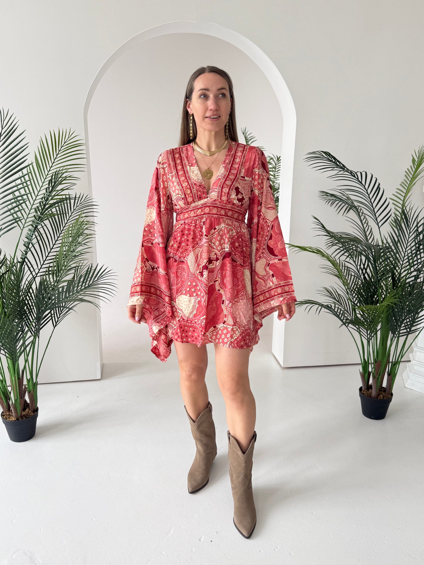 Trumpa suknelė "Boho"