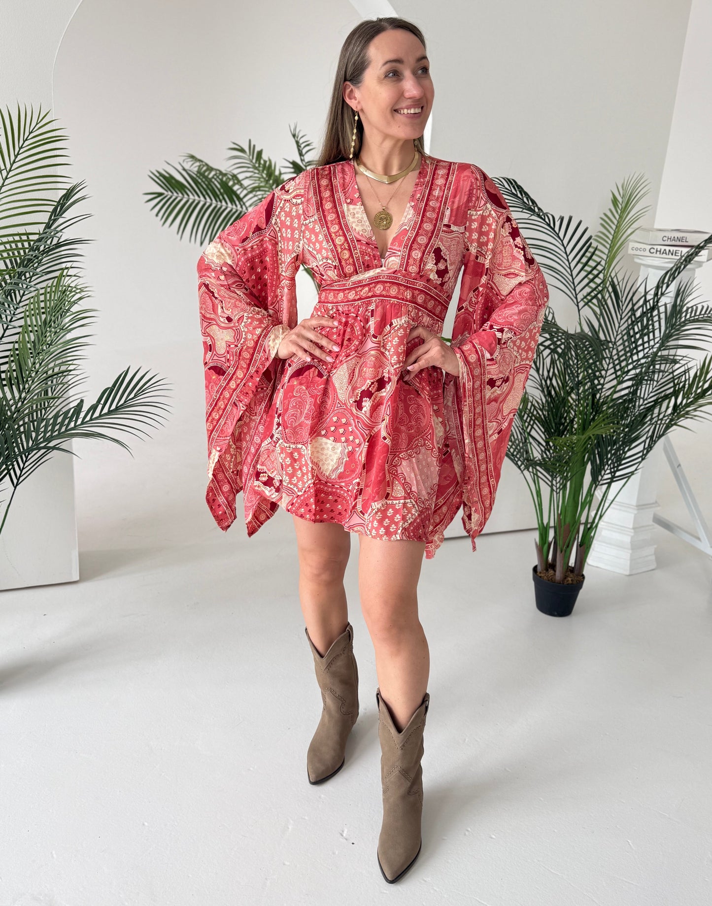 Trumpa suknelė "Boho"