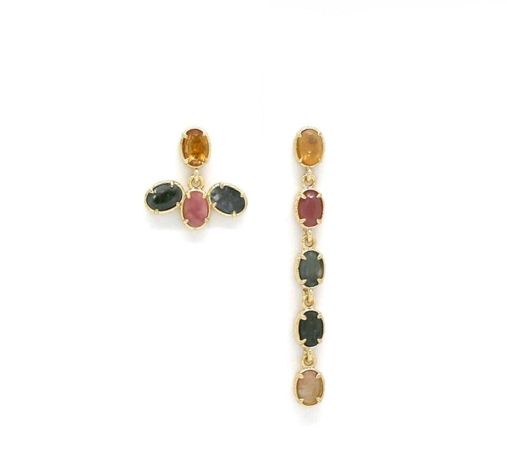 Tourmaline earrings