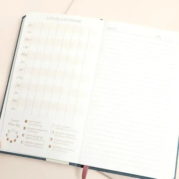 Užrašų knygelė "Teal Moon"