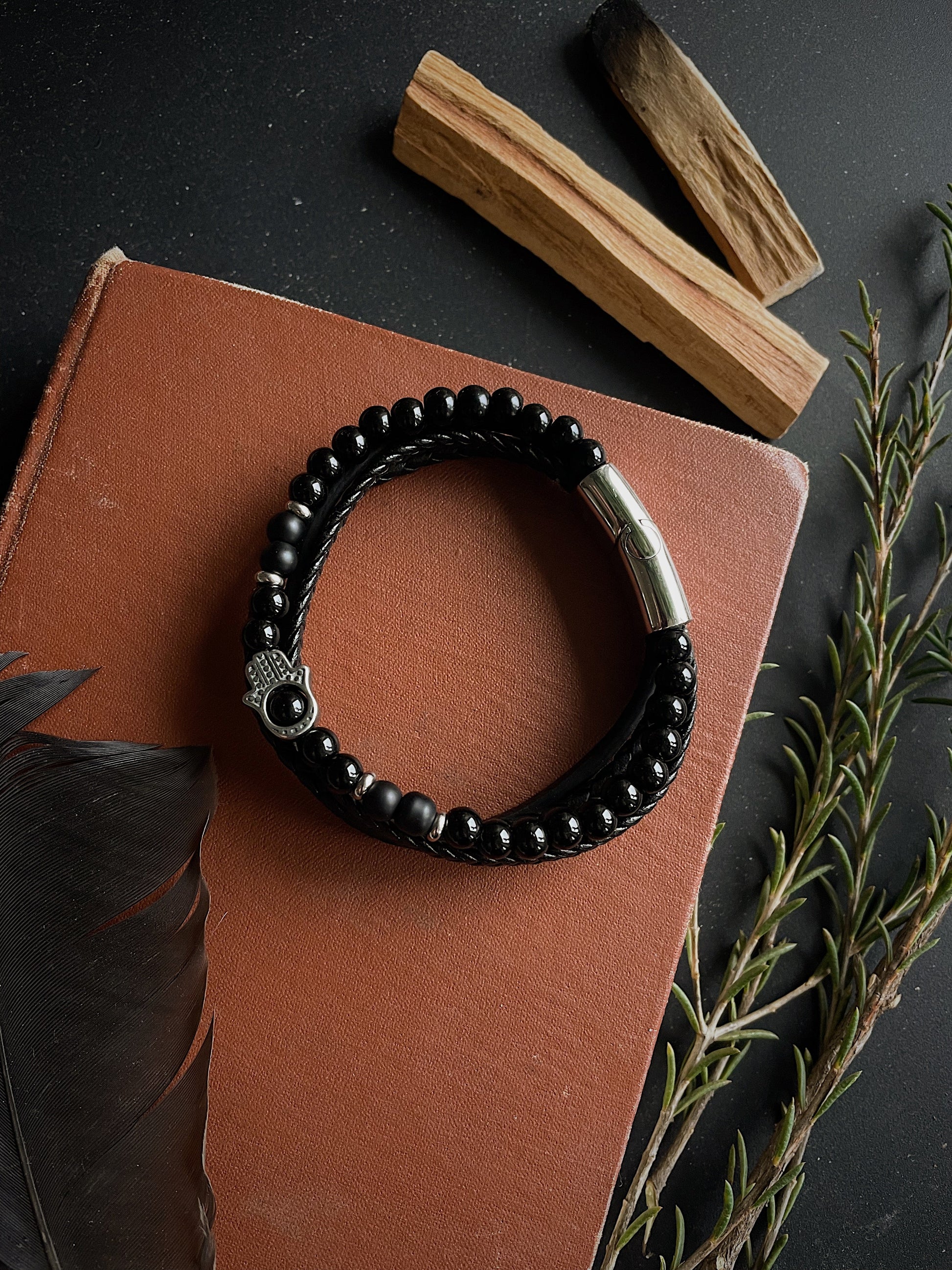 Vyriška apyrankė "Sėkmės talismanas"