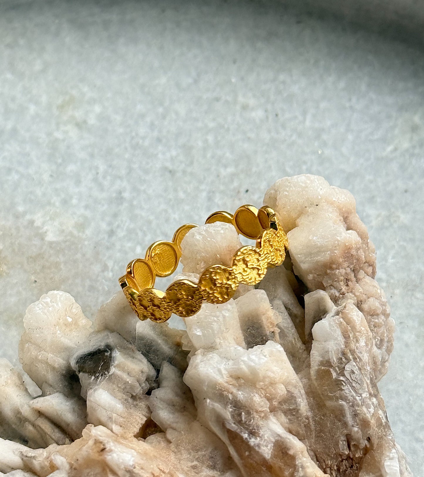 Žiedas “Luna Aurea”